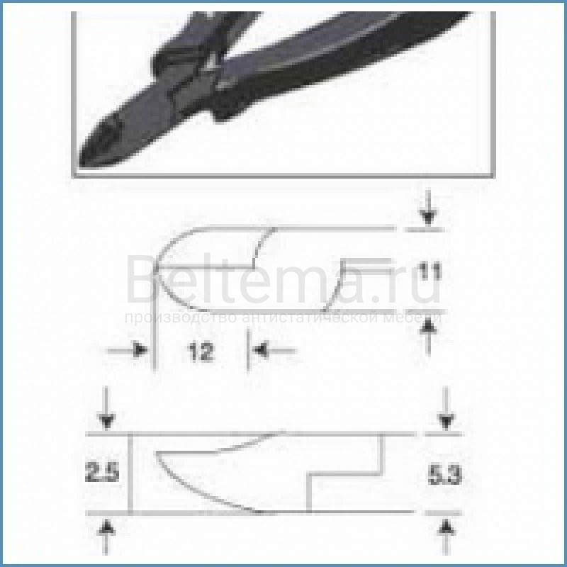 Бокорезы 1PK-256B