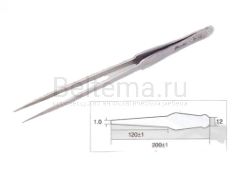 Пинцет 1PK-115T