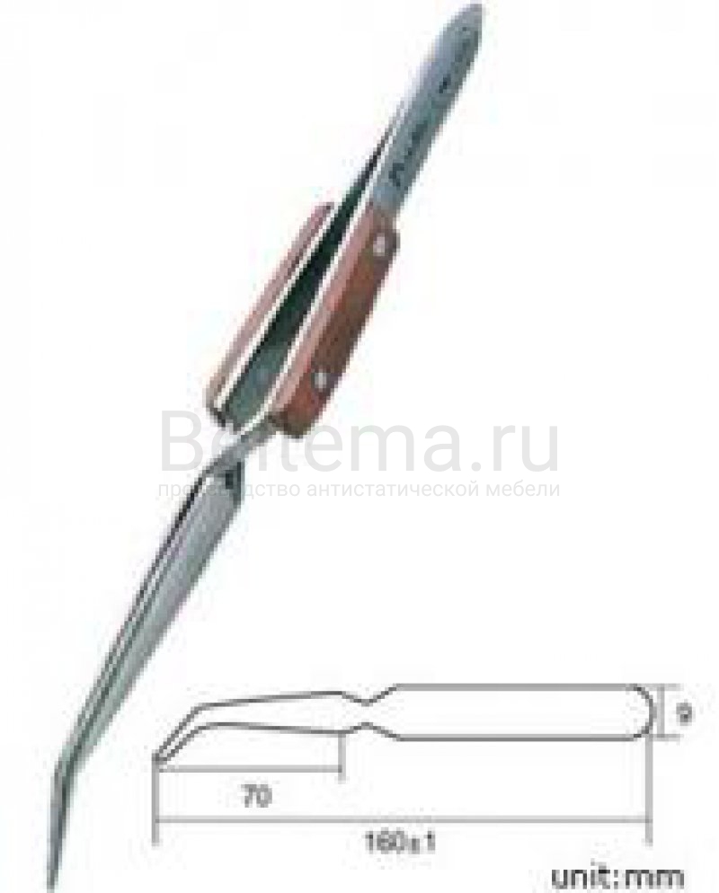 Пинцет 1PK-117T
